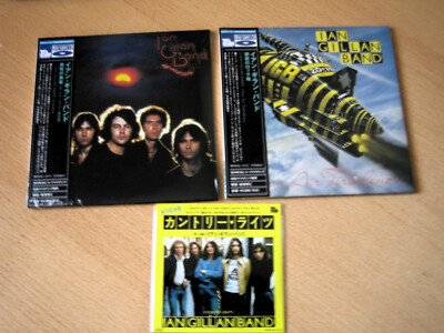 Ian Gillan Band ''Scarabus'' &''Clear Air Turbulence ''+ CD- Single Japan mini LP CD