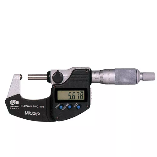 [New] Mitutoyo / 395-251-30 / Digimatic Micrometer, 0-25*0.001mm