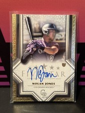 2023 Topps Five Star Nolan Jones Rookie Autograph Auto Rockies