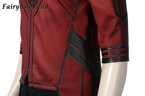 Shang-Chi Cosplay Costume Superhero Master of Kung Fu Men Jacket Vest Halloween - Picture 13 of 21