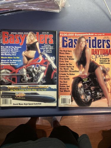 Easyrider Magazine - 24 Vintage Magazine Lot 70s 80s See Description - Picture 12 of 14