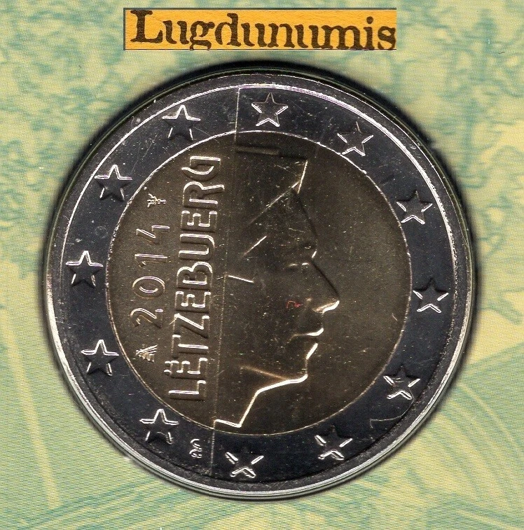 Luxembourg 2014 2 Euro BU FDC provenant du BU 7500 Exemplaires - Luxembourg - Photo 1/1