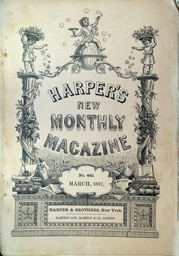 Harper's Monthly Magazine March 1887 New York City Police Department