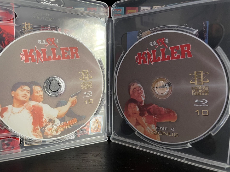 The Killer 2 Disc Bluray John Woo Chow Yun Fat HKR Hong Kong Action - Image 3 of 3