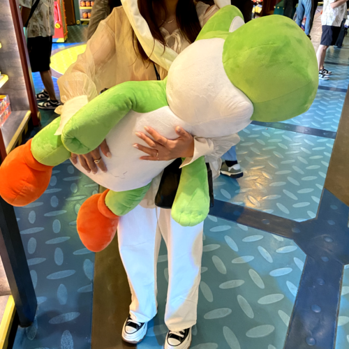 Super Nintendo World Limited Yoshi Plush Pillow Big Size USJ Super Mario Brother - Picture 17 of 24