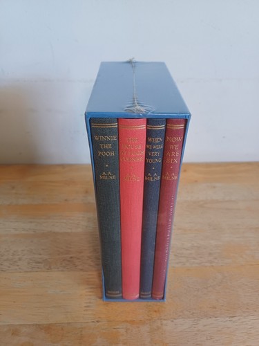 A.A. Milne Winnie The Pooh THE COLLECTORS EDITION Hardback 4 Book Box Set SEALED - Picture 5 of 14