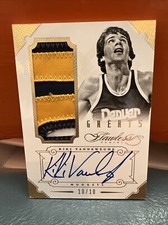 2012-13 Panini Flawless Basketball Kiki Vandeweghe Auto & Nuggets Patch #’d 10