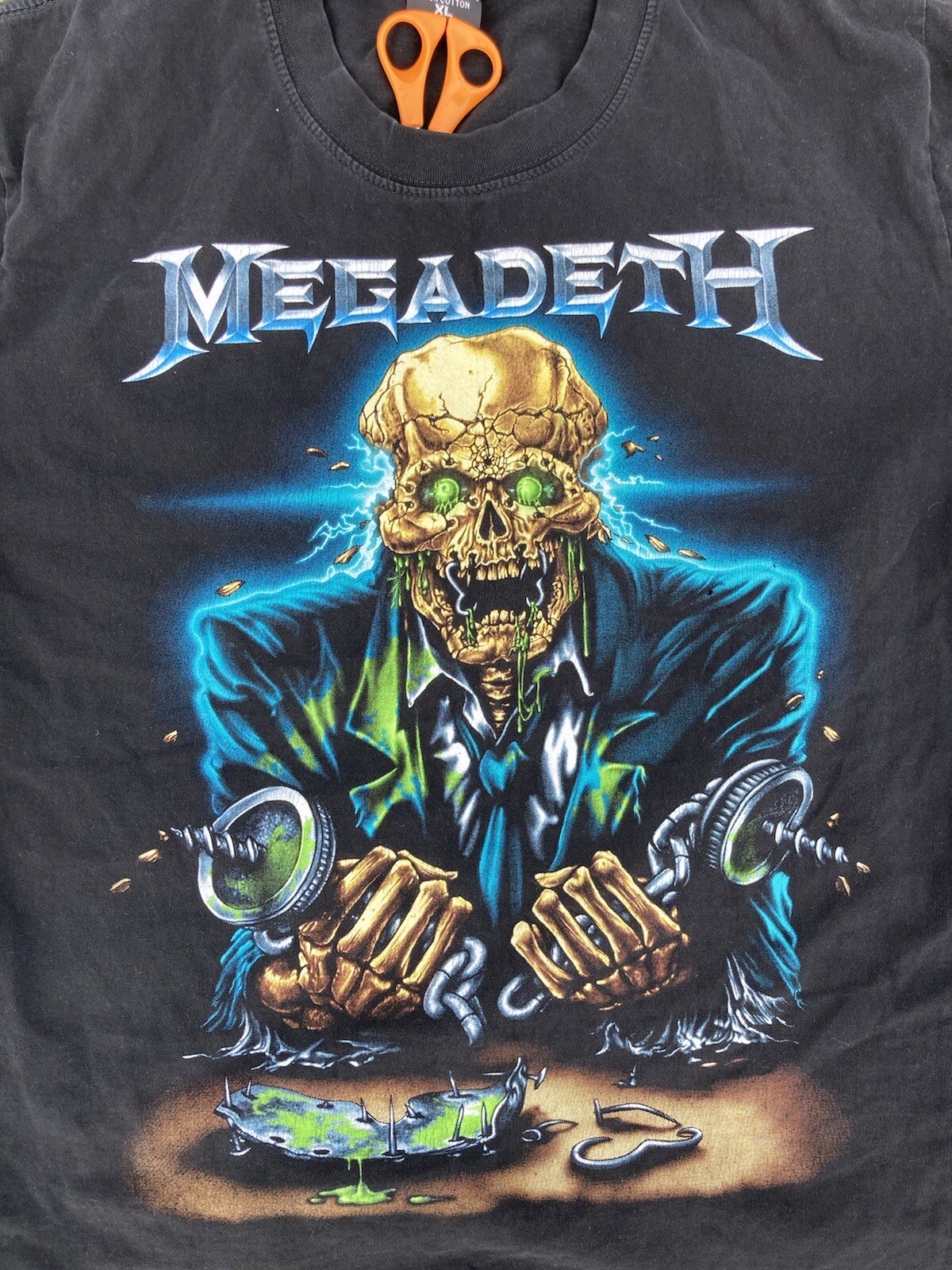 Megadeth XL Shirt Vintage Rare - Gem Megadeth XL Shirt Vintage Rare - Gem