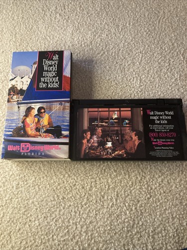 Walt Disney World Vacation Planning VHS Tape Adults Without The Kids 1995 - Picture 12 of 14
