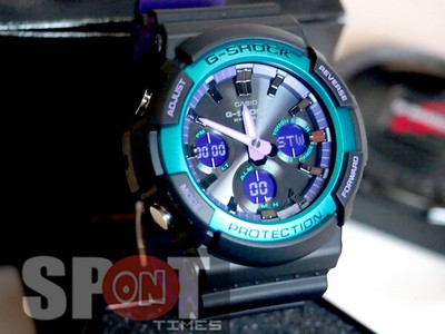 g shock blue purple