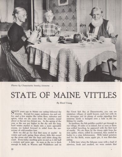 Down East Maine Magazine 1961 May Shad Fishing On Kennebec/Mining Boom/Guilford - Picture 2 of 3