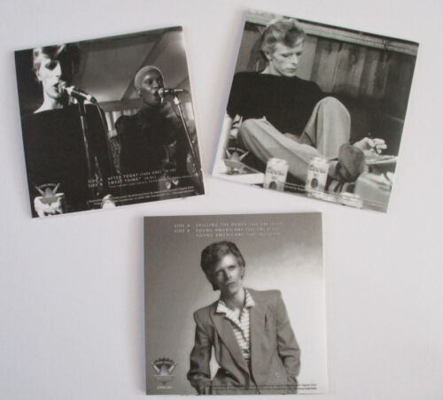 David Bowie Limited Edition 7" Red Blue & Clear Vinyl Box Set The Gouster 87/250 - Picture 5 of 6