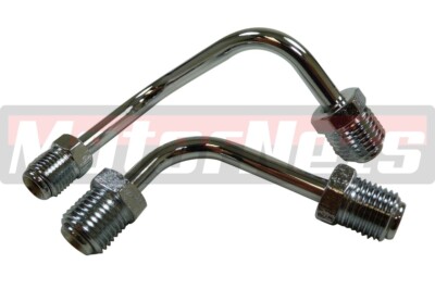Stainless Steel Brake Line Kit - Master Cylinder To Prop Valve For 71-80 Camaro & Firebird 13 thumbnail image