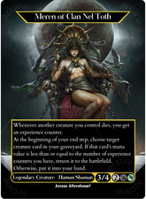 Meren of Clan Nel Toth - Full Art Altered Art Custom Cards