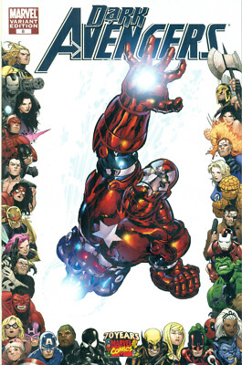 Dark Avengers #8 X-Men Namor Osborn Utopia Marvel 70th 1:10