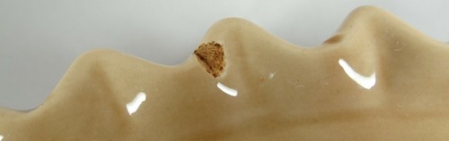 Vtg Pumpkin Pie Recipe Pan Dish Ceramic Stoneware Universal Trumps Corp 1970s - Picture 6 of 8