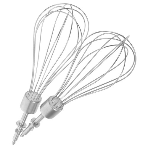 2 Pcs Ei -Rührstange -Rühre Elektrischer Eierschneebesen Bohrmischeraufsatz