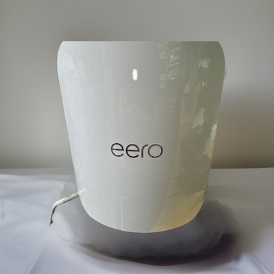 eero Pro 7(ONLY FRONTIER) ME10001 Mesh Wi-Fi 7 Router - White, 1-Pack w/Ethernet