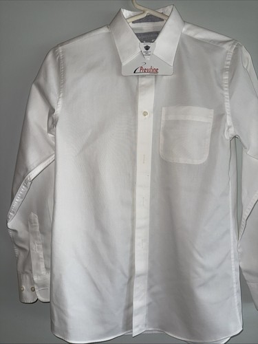 2 Boys Shirts Nordstrom Michael Kors White Shirt Size 12 And 16 100% Cotton - Picture 2 of 9