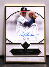 2025 Topps Definitive Collection Tom Glavine Framed Auto 12/25 Braves