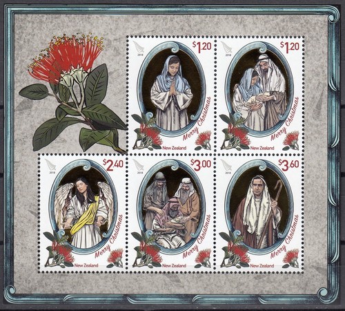 NEW ZEALAND 2018 Christmas, Miniature Sheet MNH