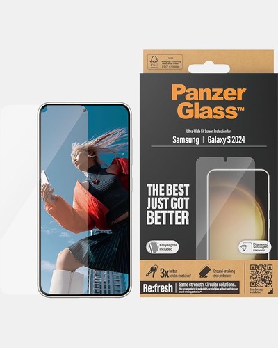Panzer Glass Ultra Wide Fit Protection d'écran transparent Samsung 1 piece(s) - 第 4/4 張圖片