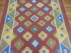 MODERND  ANATOLIA FLATWAVE KILIM GEOMATRIC DESIGND 4x6 RUG — photo 7