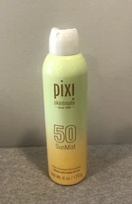 Pixi SkinTreats SPF50 SunMist 6 oz. Water Resistant Sunscreen Spray NEW
