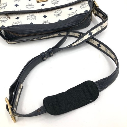 ECHT MCM Schultertasche Cognac Visetos  - Bild 3 von 9