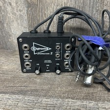 Sigtronic Transcom II Portable Aviation Intercom SPO-42 Parts or Repair Untested