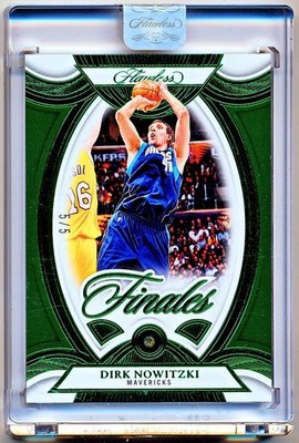 2024-25 Flawless Dirk Nowitzki Finales Emerald Diamond Base #98 (5/5)