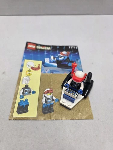 Vintage 1994 LEGO System Ice Planet Space Scooter 1711 W/ Instructions Complete