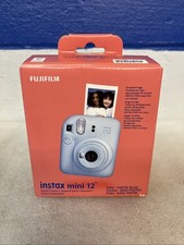 Fujifilm INSTAX Mini 12 Instant Camera Pastel Blue New In Box