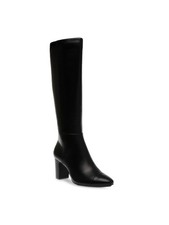 ANNE KLEIN Womens Black Goring Spencer Almond Toe Block Heel Heeled Boots 6 M WC