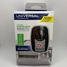 Universal by Chamberlain REMOTE 2 Button Garage Door Opener KLIK5U-SSMC