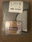 3 Piece Clara Clark Bathroom Rug Set - Gray NEW