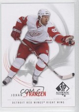 2009-10 SP Authentic Johan Franzen #50 0b9