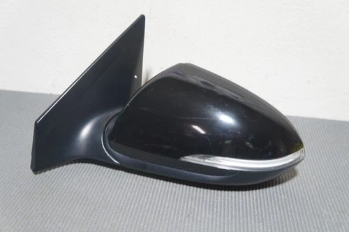 2017-2020 HYUNDAI ELANTRA OEM LEFT HAND DRIVER MIRROR BLIND SPOT BLACK SIGNAL
