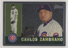 2009 Topps Heritage Chrome 329/1960 Carlos Zambrano #C91 04pe