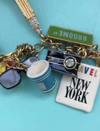 Vintage Kate Spade Bracelet with Assorted Charms Limited Edition - Picture 5 of 8