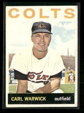 Carl Warwick 1964 Topps #179 Houston Colt .45s