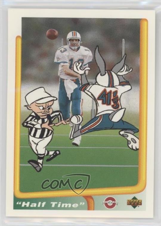 1992 Upper Deck Comic Ball IV Dan Marino Half Time #91 HOF 0i39