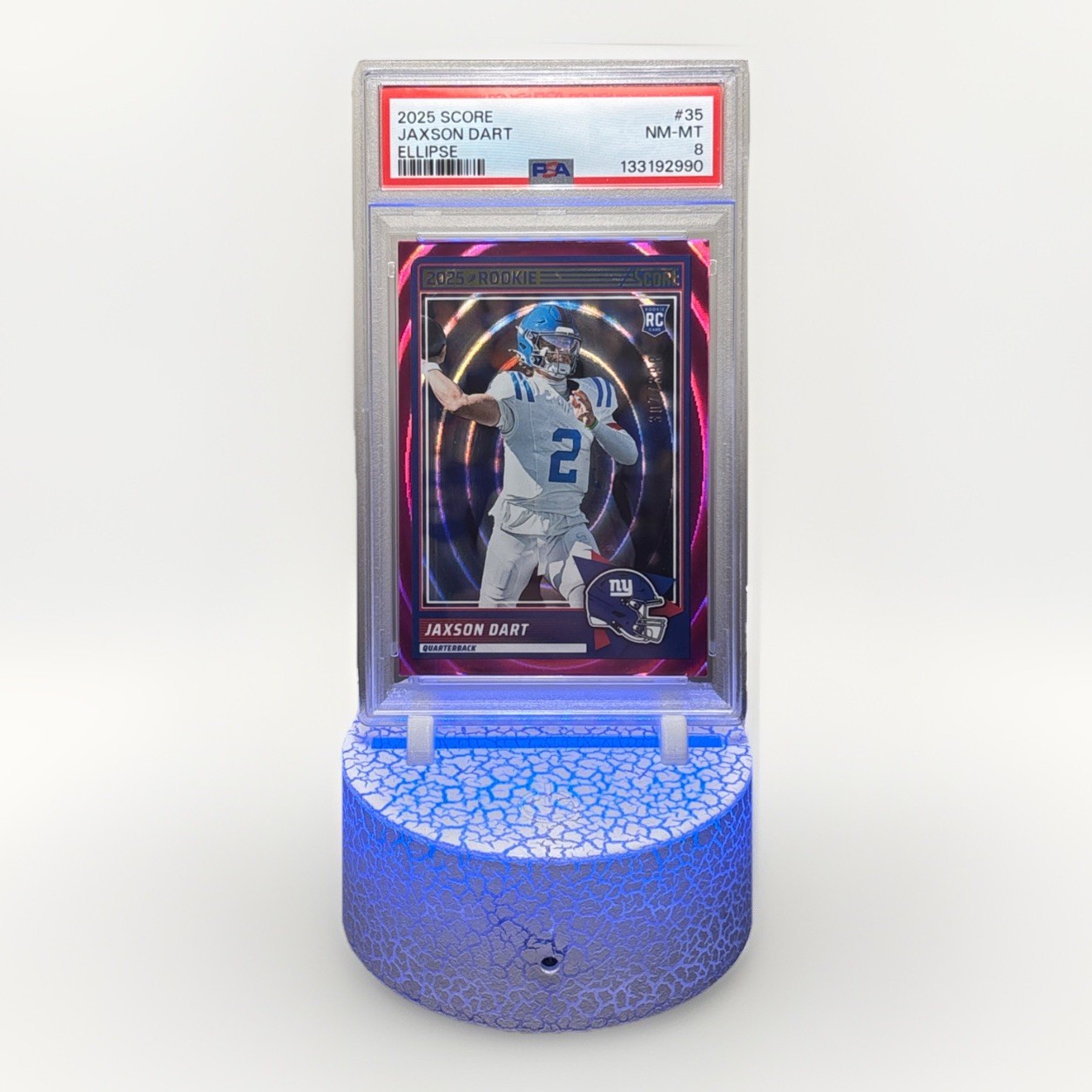 2025 Score - Jaxson Dart #35 Ellipse /399 (RC) POP 1 Overall