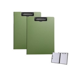 2 Pcs Folding Clipboard,Waterproof File Folder Clipboards,A4 Clip File or A3 ...