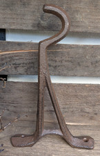 ❤️Toller schlichter  kl. Wandhaken   Blumenampel Laterne  Antiklook Gusseisen ❤️