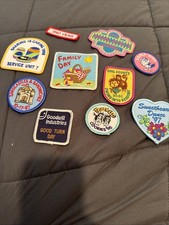 10 Vintage 1990S Girl Scouts Patches New 