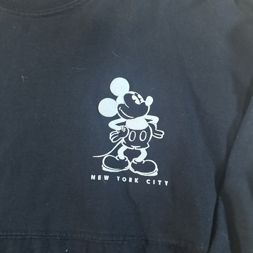 Disney New York City Mickey Mouse Black Adult Spirit Jersey Mens Shirt Small - Picture 2 of 9