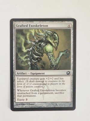 Grafted Exoskeleton Scars of Mirrodin NM/M MTG