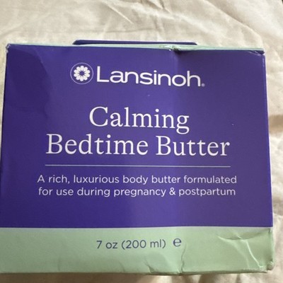 Lansinoh Magnesium Bedtime Butter Body Lotion for Pregnant Mom 7oz