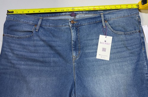 Gloria Vanderbilt Womens 24W Average Denim Skimmer Jean Shorts All-Around Slimmi - Picture 3 of 12